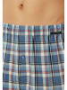 Schiesser 2er-Set: Boxershorts in Dunkelblau/ Hellblau