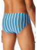 Schiesser 3er-Set: Slips in Blau/ Schwarz