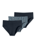 Schiesser 3er-Set: Slips in Dunkelblau