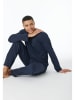 Schiesser Pyjamashirt donkerblauw