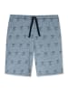 Schiesser Pyjama donkerblauw/grijs