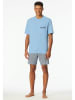 Schiesser Pyjama in Hellblau
