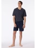 Schiesser Pyjama donkerblauw