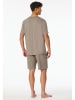 Schiesser Pyjama in Beige