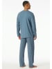Schiesser Pyjama turquoise