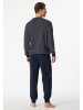 Schiesser Pyjama donkerblauw
