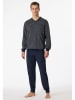 Schiesser Pyjama donkerblauw