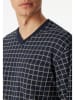 Schiesser Pyjama in Dunkelblau