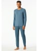 Schiesser Pyjama blauw