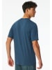 Schiesser Pyjamashirt donkerblauw