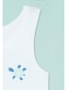 Schiesser 2-delige set: tops wit/turquoise