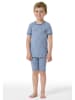 Schiesser Pyjama in Blau