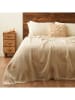 BELLA MAISON Tagesdecke "Amaya" in Beige - (L)220 x (B)200 cm
