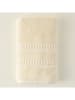 BELLA MAISON Handdoek "Peggy" crème - (L)90 x (B)50 cm