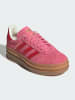 adidas Leren sneakers "Gazelle Bold" roze/rood