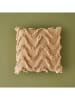 BELLA MAISON Kissen ''Nate'' in Beige - (L)43 x (B)43 cm