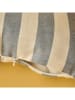 BELLA MAISON Kissenhülle ''Lemoncello'' in Creme/ Blau/ Gelb - (L)35 x (B)50 cm