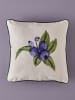 BELLA MAISON Kissenhülle ''Blueberry'' in Creme/ Dunkelblau - (L)45 x (B)45 cm