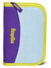 Ergobag Etui "TauchBär" lichtblauw/paars - (B)21 x (H)4 x (T)14 cm