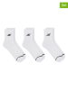 Skechers 3er-Set: Socken in Weiß