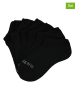 Skechers 6er-Set: Socken in Schwarz