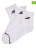 Skechers Skarpety (3 pary) w kolorze białym
