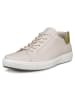 Ecco Skórzane sneakersy "Soft 7 M" w kolorze beżowym