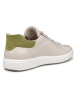 Ecco Skórzane sneakersy "Soft 7 M" w kolorze beżowym