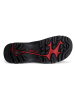 Ecco Leren trekkingschoenen "Offroad" zwart/geel