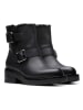 Clarks Leder-Boots "Rebelle" in Schwarz