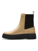 Clarks Leder-Chelsea-Boots "Torhill Maple" in Beige