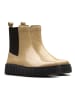 Clarks Leder-Chelsea-Boots "Torhill Maple" in Beige
