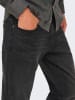 ONLY & SONS Dżinsy "Weft" - Regular fit - w kolorze antracytowym
