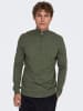 ONLY & SONS Sweter "Loui" w kolorze khaki