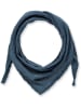 Sense Organics Driehoekige sjaal "Elim" donkerblauw