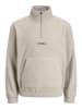 Jack & Jones Fleece trui crème
