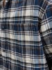 Jack & Jones Blouse "James" donkerblauw/wit