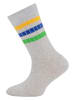 ewers 3-delige set: sokken blauw/grijs