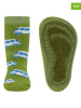 ewers Skarpety antypoślizgowe (2 pary) "SoftStep Bus" w kolorze zielonym
