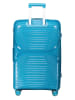 Geographical Norway 3tlg. Hardcase-Trolleyset "Silkovette" in Blau