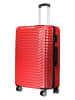 Geographical Norway 3-delige hardcase-trolleyset "Sopearl" rood