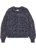 s.Oliver Trui donkerblauw/mintgroen/roze
