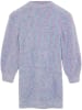 s.Oliver Strickkleid in Pink/ Hellblau/ Lila