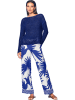 Heine Hose in Weiß/ Blau