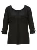 Heine Seiden-Bluse in Schwarz