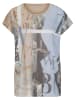 Heine Shirt in Beige/ Hellblau
