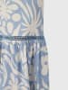 Brunotti Kleid "Siena" in Weiß/ Hellblau