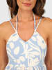 Brunotti Kleid "Siena" in Weiß/ Hellblau