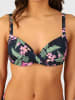 Brunotti Biustonosz bikini "Stefana" w kolorze granatowo-jasnoróżowym