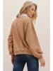 trendyol Bluza w kolorze jasnobrązowym